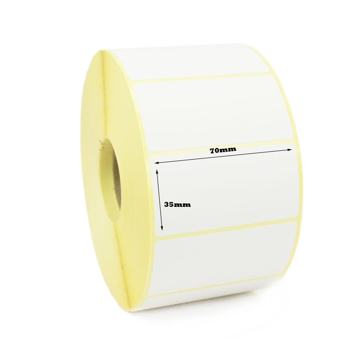 Pharmacy Dispensing Labels - 70mm x 35mm DT Eco - Box of 24 Rolls