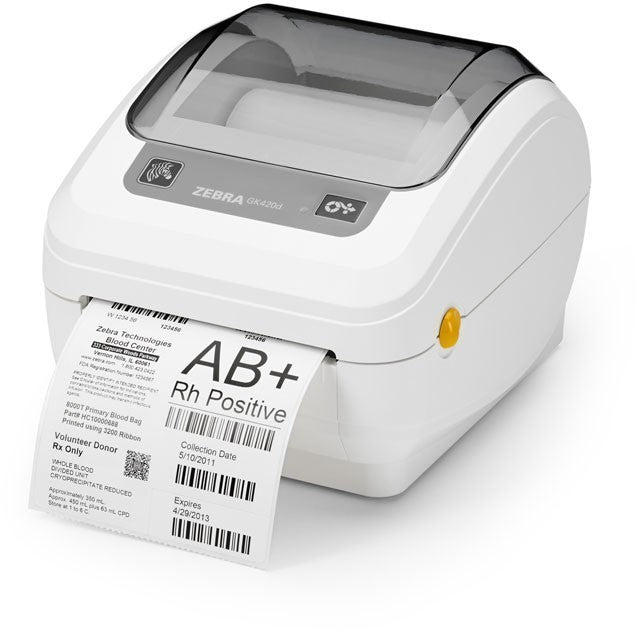 Zebra GK420d Healthcare - Designed specifically for healthcare applications