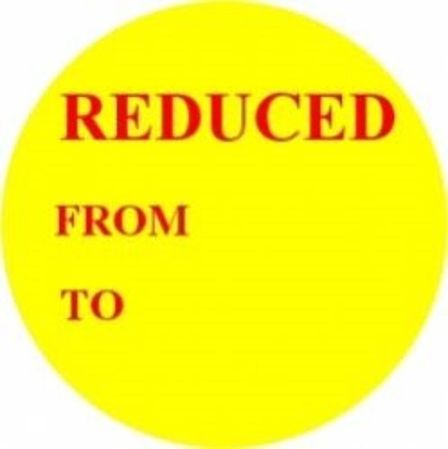 Reduced - From/To Promotional Label - Qty 1,000