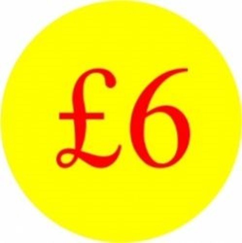 £6 Promotional Label - Qty 1,000