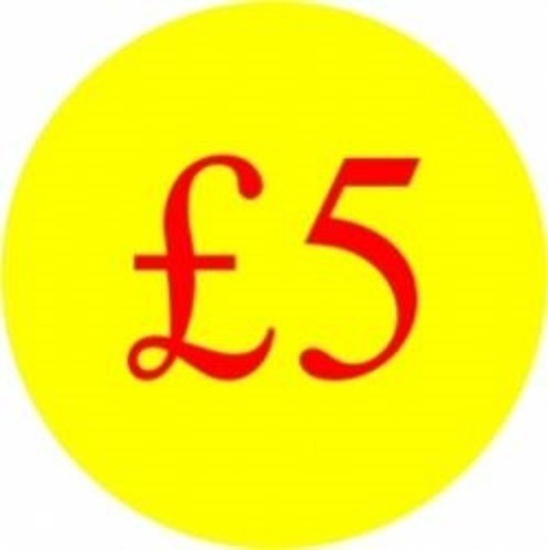 £5 Promotional Label - Qty 1,000
