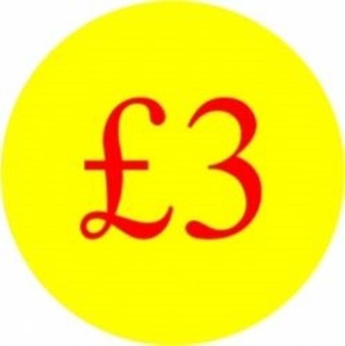 £3 Promotional Label - Qty 1,000