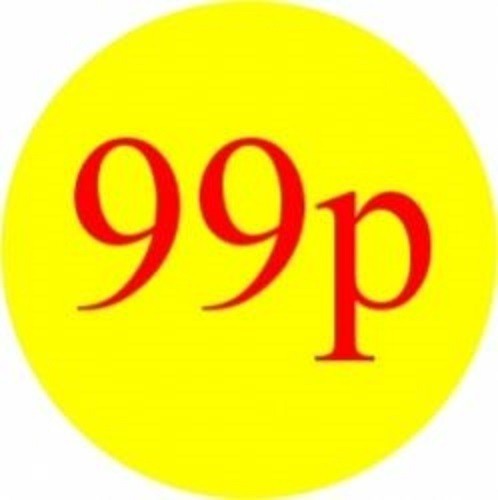 99p Promotional Label - Qty 1,000