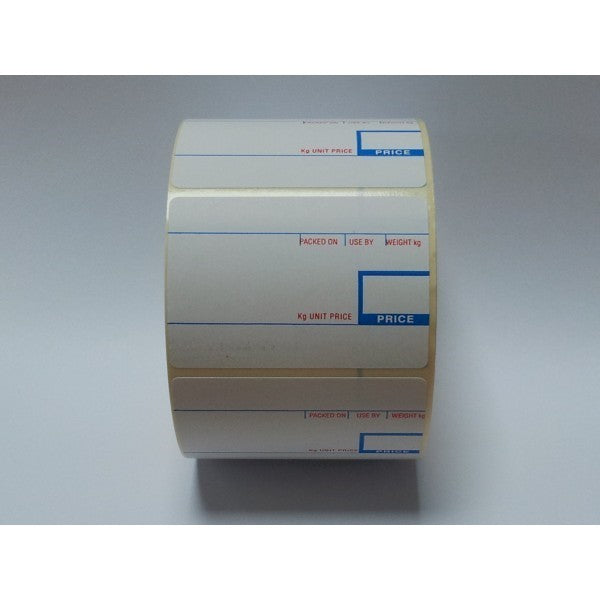 CAS Thermal Scale Labels - 58mm x 40mm - 10 rolls / 7,500 labels