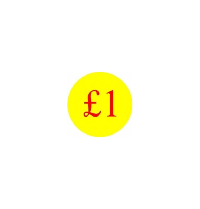 £1 Promotional Label - Qty 1,000