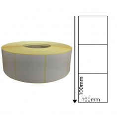100mm x 100mm Direct Thermal Labels (1,000 Labels)