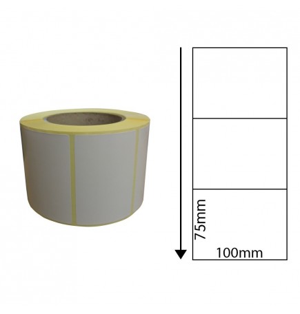 100mm x 75mm Direct Thermal Labels (1,000 Labels)