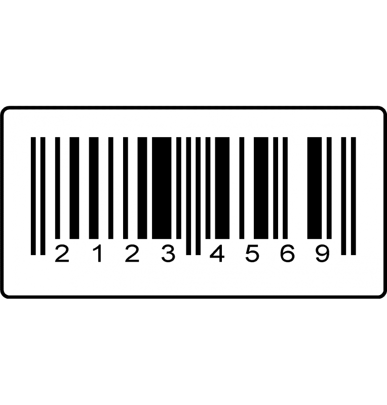 EAN Barcode Labels 40x20mm Printed Labels Express