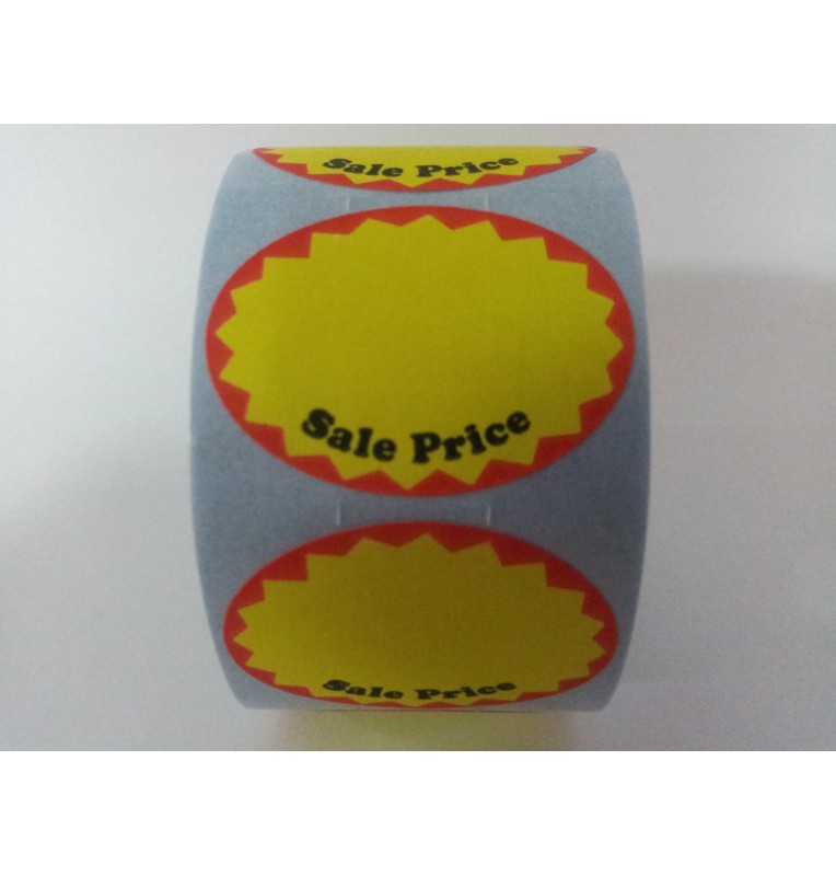 Starburst Labels - Printed 'Sale Price' - 2 rolls - (CT15)