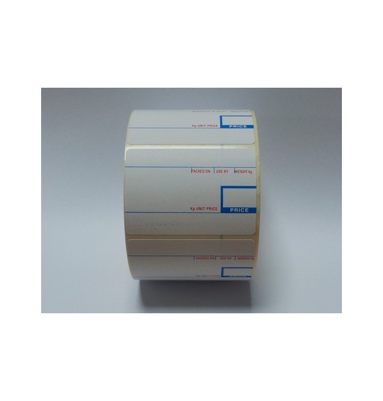 CAS Thermal Scale Labels - 58mm x 40mm - 10 rolls / 7,500 labels
