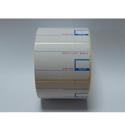 CAS Thermal Scale Labels - 58mm x 40mm - 10 rolls / 7,500 labels