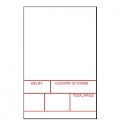 Avery Berkel Format 1 Scale Labels - 49mm x 74mm - 20 rolls / 10,000 labels