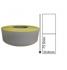 50.8 x 75.5mm Thermal Transfer Labels