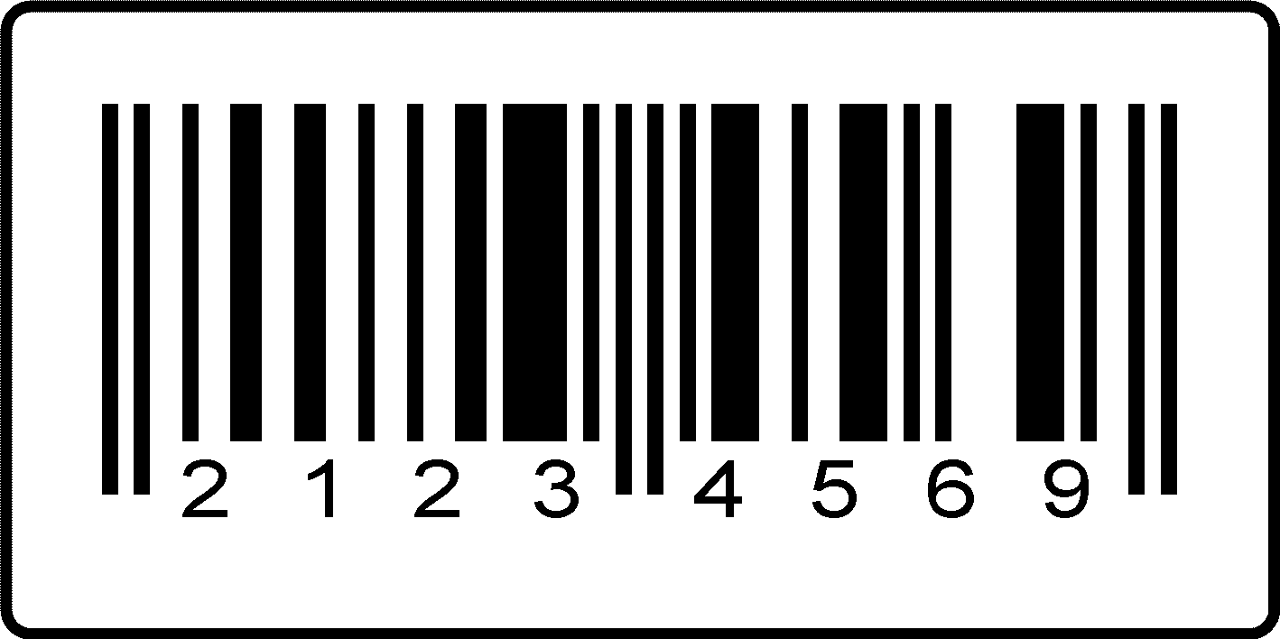 Printed Barcode Labels 40x25mm (1,000)