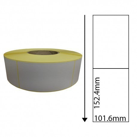 Zebra GK420t 101.6mm x 152.4mm Direct Thermal Labels (1,000 Labels)