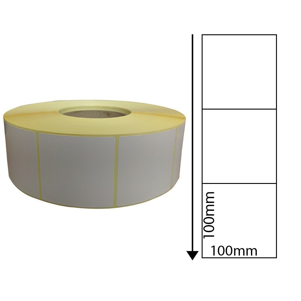 Zebra GK420d - 100mm x 100mm Direct Thermal Labels