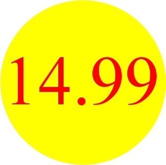 14.99 Promotional Label - Qty 1,000