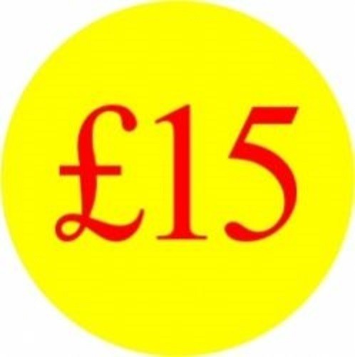 £15 Promotional Label - Qty 1,000