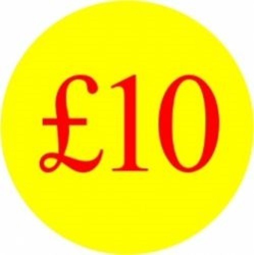 £10 Promotional Label - Qty 1,000