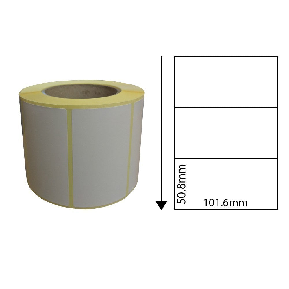 101.6mm x 50.8mm Direct Thermal Labels (1,000 Labels)