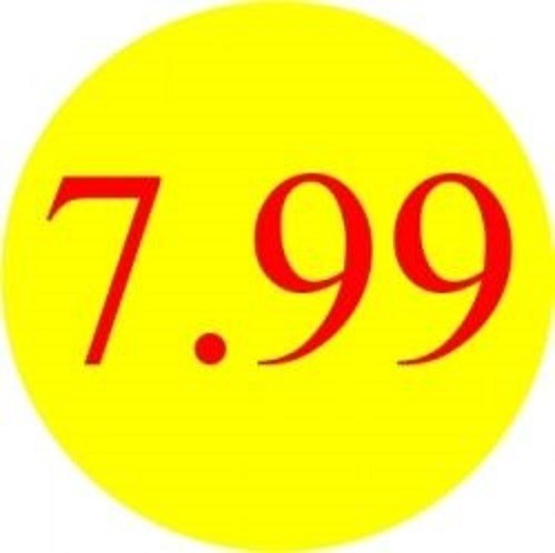 7.99 Promotional Label - Qty 1,000