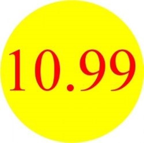 10.99 Promotional Label - Qty 1,000